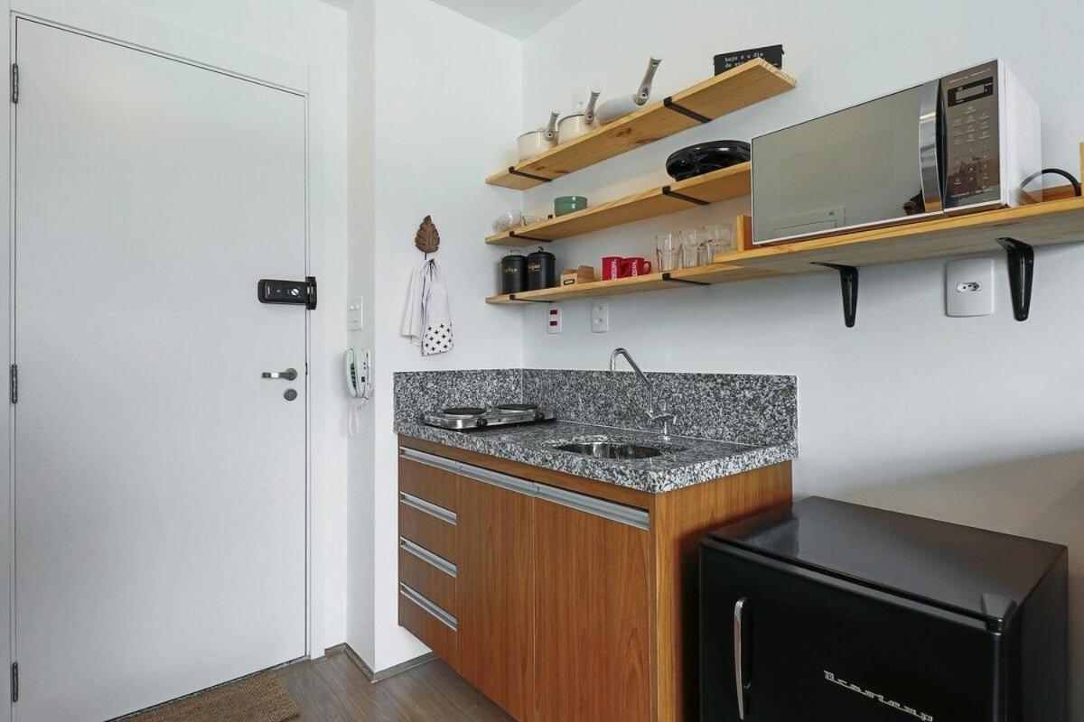 Aconchegante Studio No Bras Com Piscina/Metro Bras São Paulo Buitenkant foto