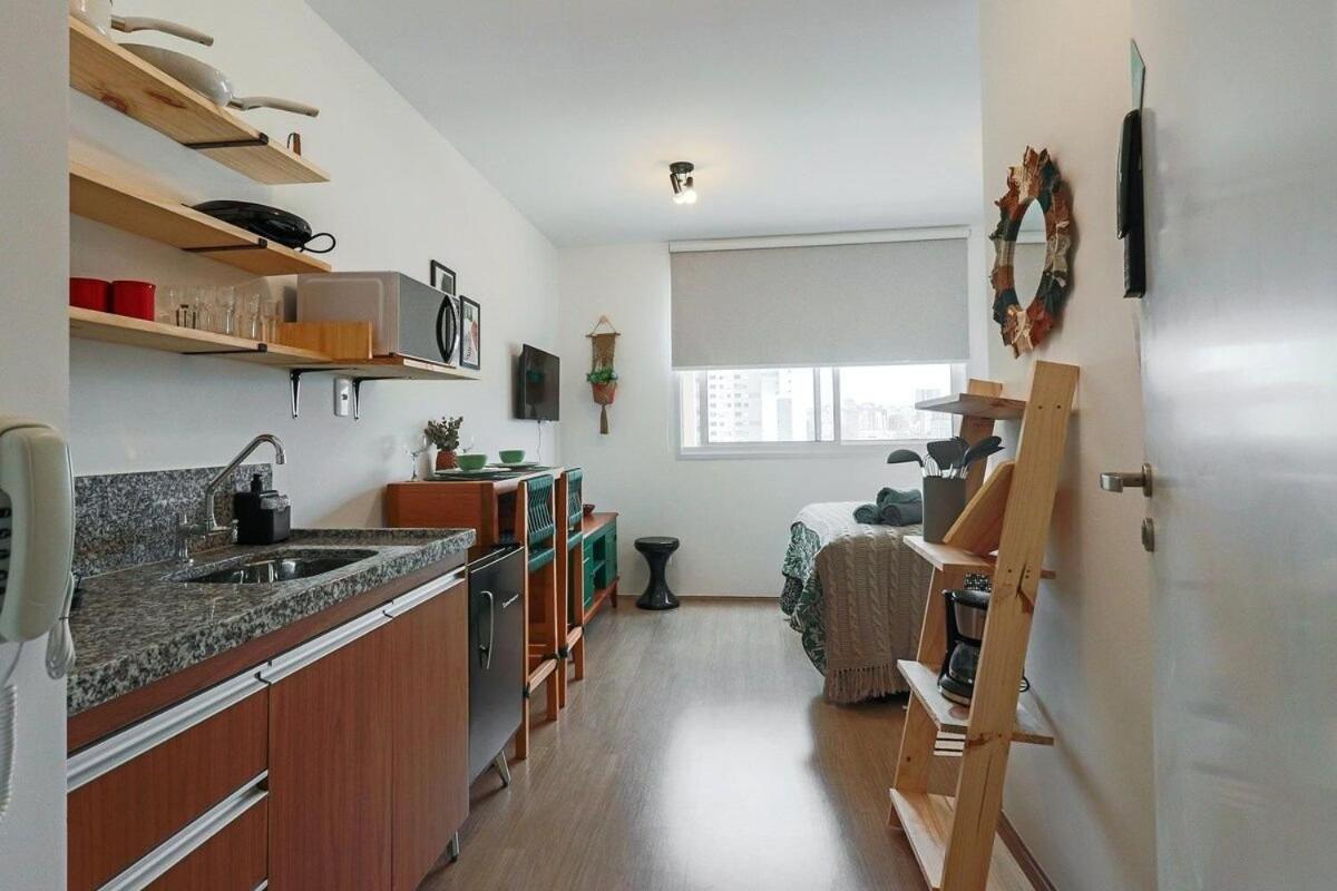 Aconchegante Studio No Bras Com Piscina/Metro Bras São Paulo Buitenkant foto